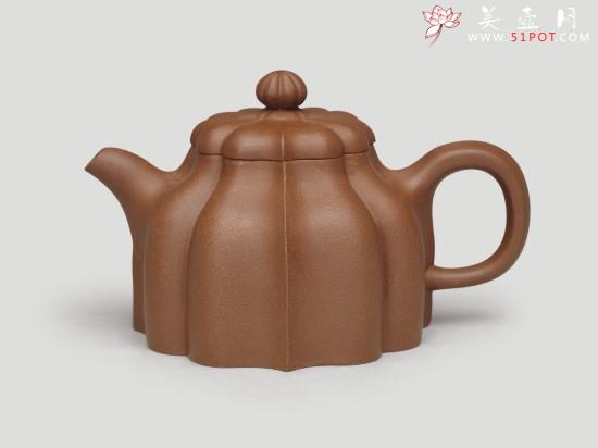 紫砂壶图片：玉钟菱花 - 美壶网