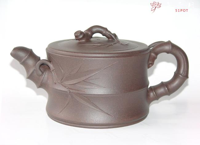 紫砂壶图片：大竹段 860CC - 美壶网