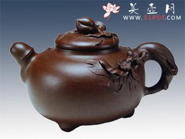 紫砂壶图片：新竹桃园 - 美壶网
