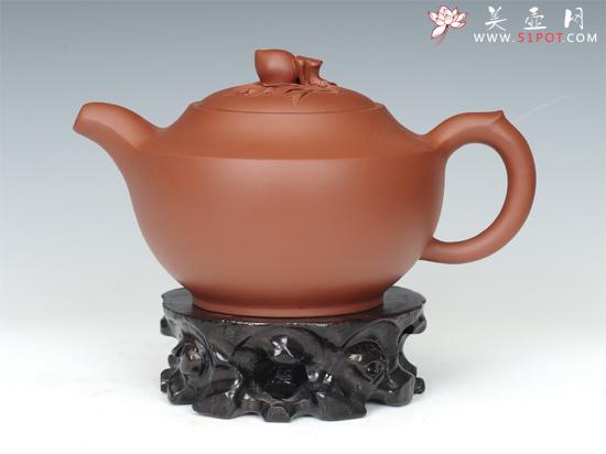 紫砂壶图片：石桃 - 美壶网