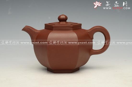 紫砂壶图片：六方平安 - 美壶网