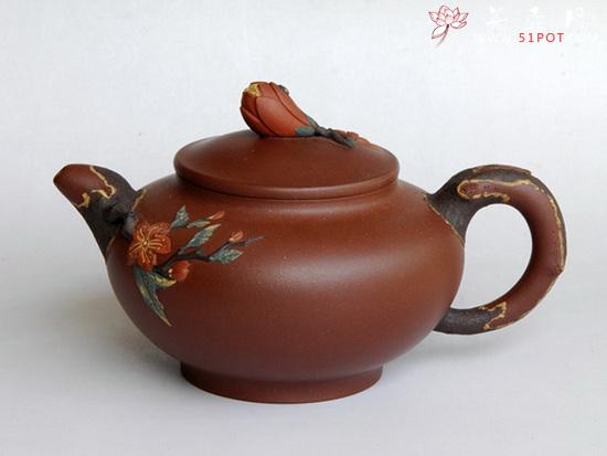 紫砂壶图片：迎春花14 - 美壶网