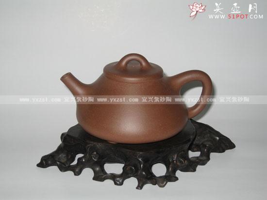 紫砂壶图片：子冶石瓢 - 美壶网