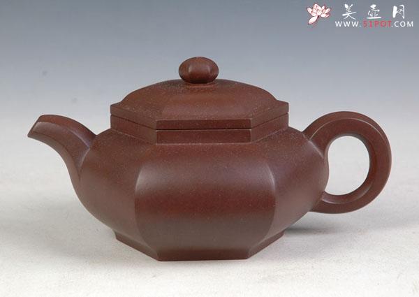 紫砂壶图片：长六方 - 美壶网