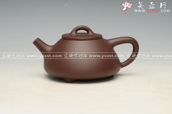 紫砂壶图片：子冶石瓢 - 美壶网