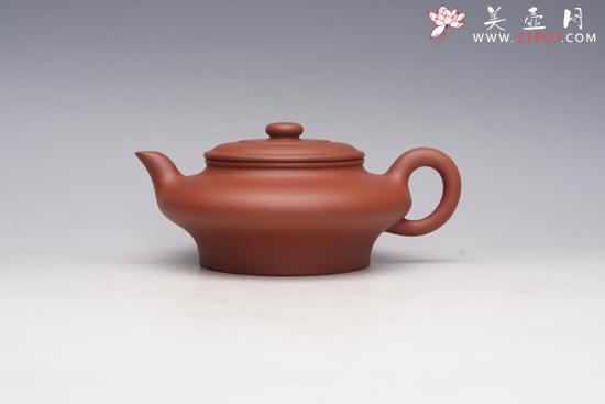 紫砂壶图片：虚扁 - 美壶网