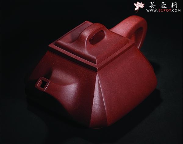 紫砂壶图片：抽角石瓢 - 美壶网