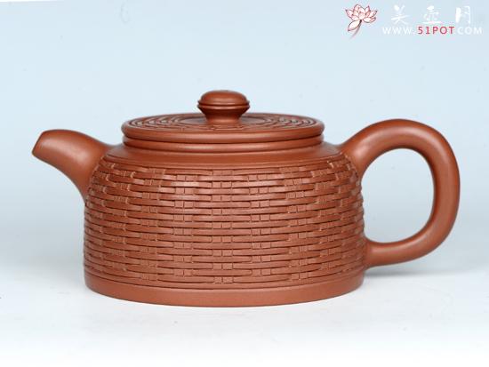 紫砂壶图片:竹编壶 - 美壶网