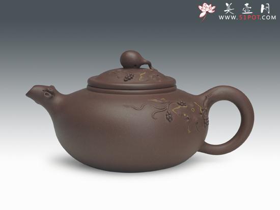 紫砂壶图片：硕果 - 美壶网