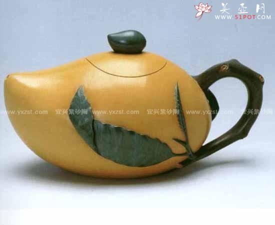 紫砂壶图片：芒果壶 - 美壶网