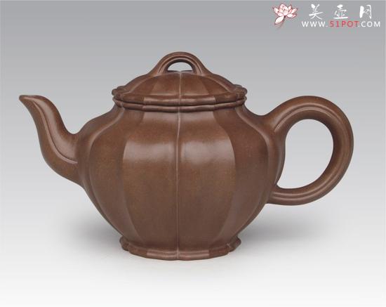 紫砂壶图片：葵花报春 - 美壶网