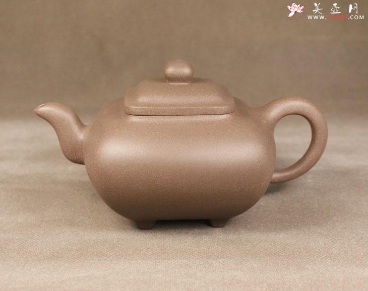 紫砂壶图片：四方传炉 - 美壶网