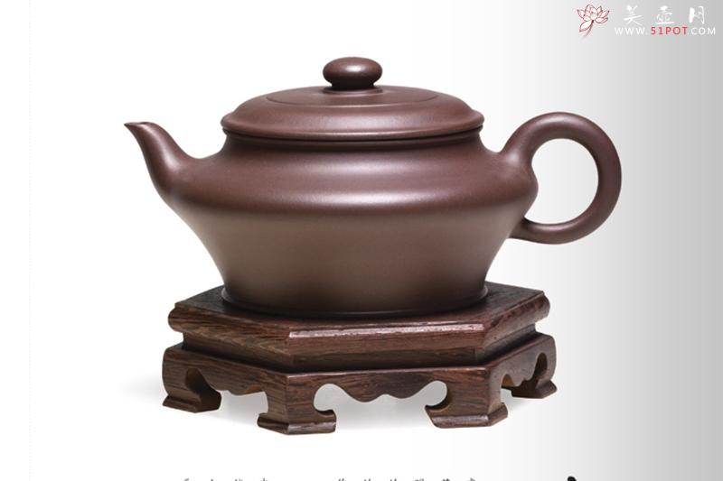 紫砂壶图片：虚扁 - 美壶网