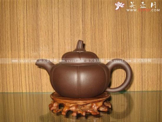 紫砂壶图片：南瓜 - 美壶网