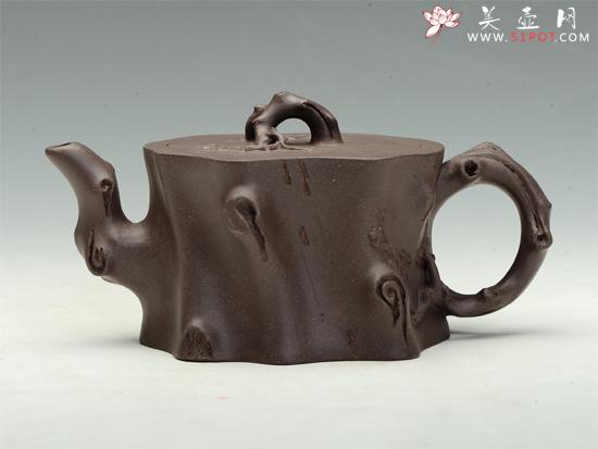 紫砂壶图片:梅桩 - 美壶网