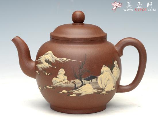 紫砂壶图片：高宫灯 - 美壶网