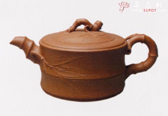 紫砂壶图片：大竹段 - 美壶网