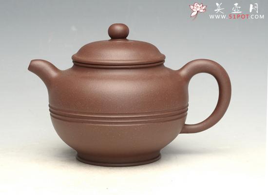 紫砂壶图片：三线掇子 - 美壶网