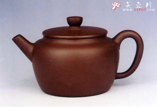 紫砂壶图片：掇扁 - 美壶网