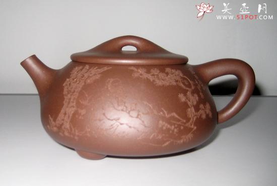 紫砂壶图片：石瓢 - 美壶网