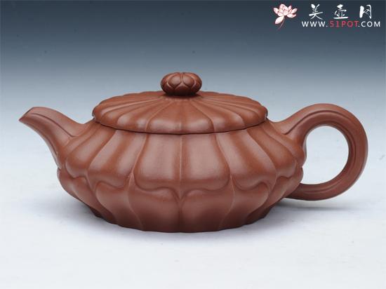 紫砂壶图片:扁合菱 - 美壶网