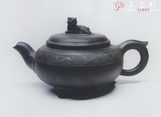 紫砂壶图片：藏龙卧虎 - 美壶网