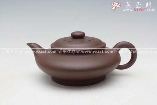 紫砂壶图片：虚扁 - 美壶网