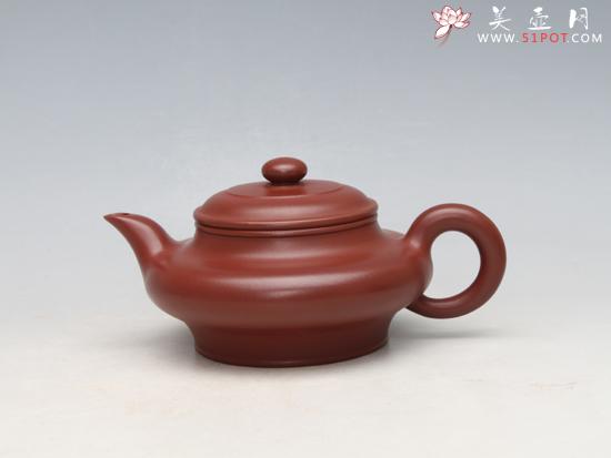 紫砂壶图片：虚扁 - 美壶网