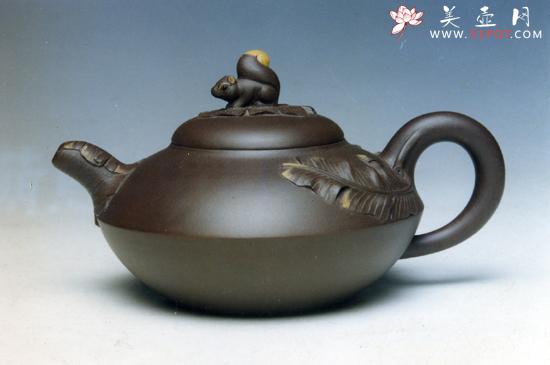 紫砂壶图片：逸趣壶 - 美壶网