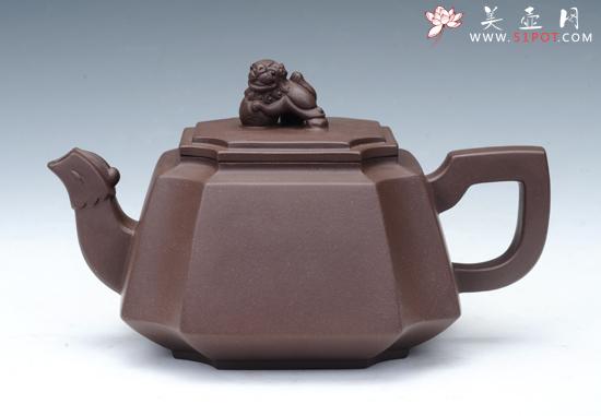 紫砂壶图片：四方来福 - 美壶网