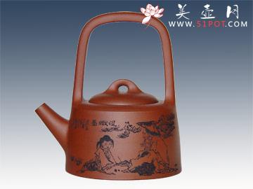 紫砂壶图片:大提梁 - 美壶网