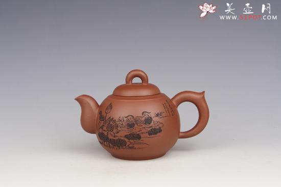 紫砂壶图片:鸳鸯 - 美壶网