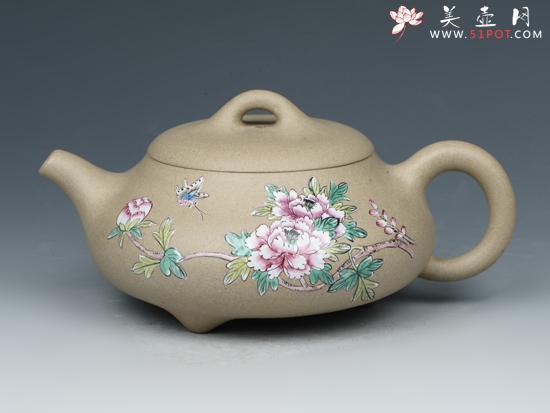 紫砂壶图片:汉棠石瓢 - 美壶网