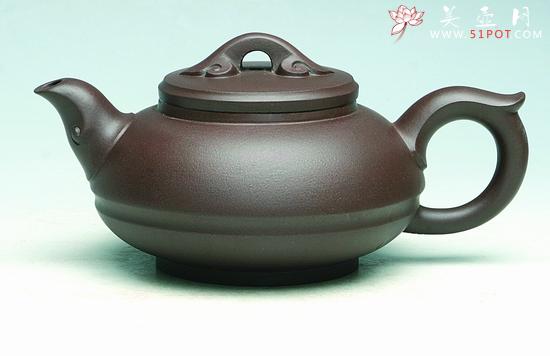 紫砂壶图片:如意竹 - 美壶网