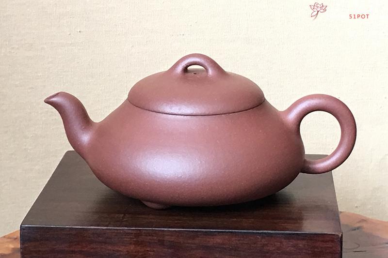 紫砂壶图片：三弯石瓢壶 - 美壶网