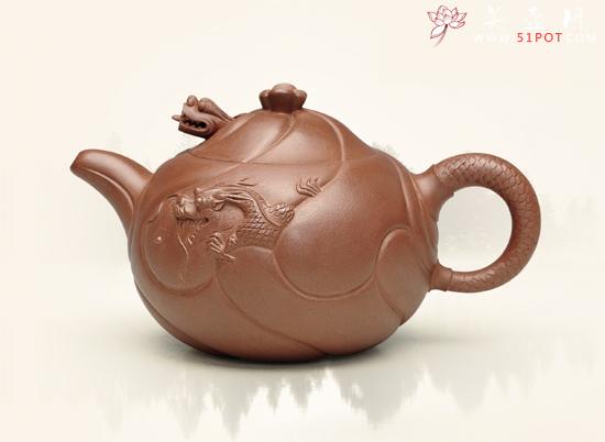紫砂壶图片：鱼化龙 - 美壶网