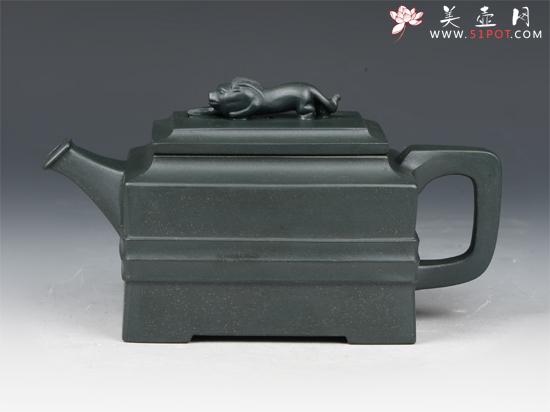 紫砂壶图片：青狮 - 美壶网