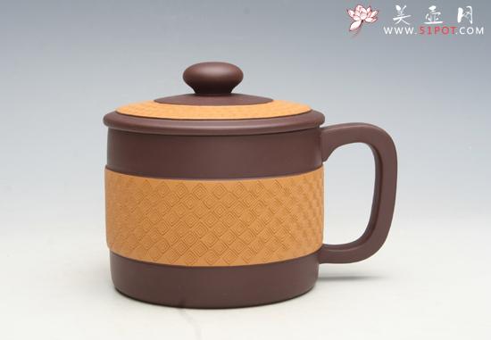 紫砂壶图片：回纹杯 - 美壶网