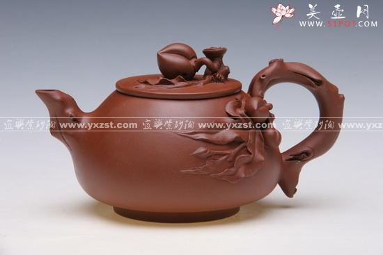 紫砂壶图片：石桃 - 美壶网