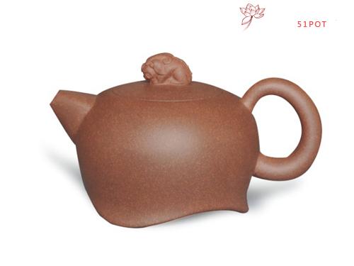 紫砂壶图片:窥今壶 泥料:红... - 美壶网