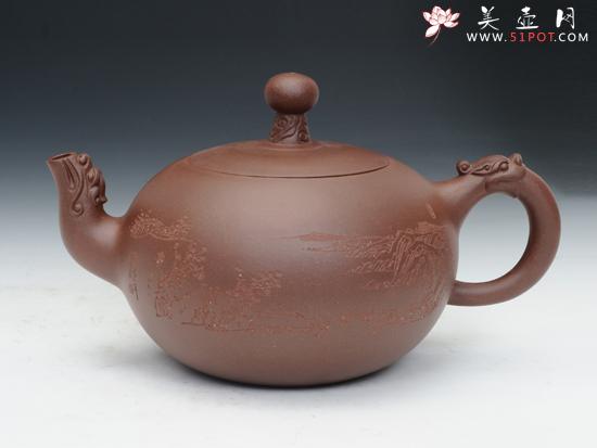 紫砂壶图片：鸿运当头 - 美壶网