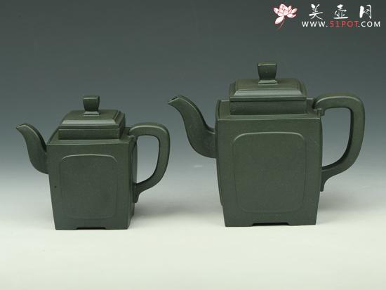 紫砂壶图片：魁四方 - 美壶网