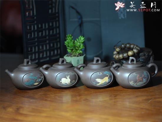 紫砂壶图片：心怡壶 - 美壶网