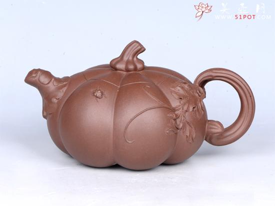 紫砂壶图片：南瓜 - 美壶网