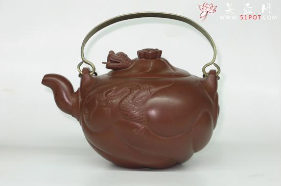 紫砂壶图片：鱼化龙 - 美壶网