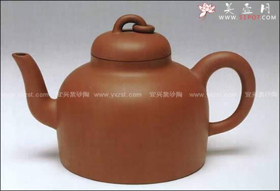 紫砂壶图片：朱泥小壶 - 美壶网