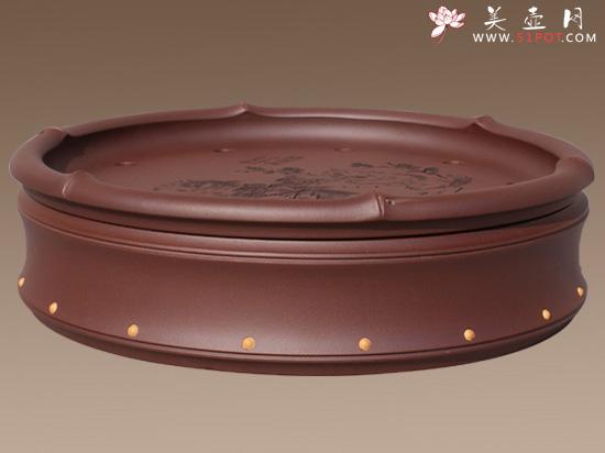 紫砂壶图片：《虚竹》茶海 - 美壶网