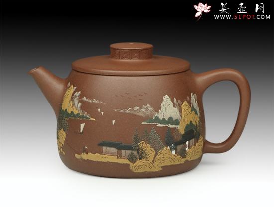 紫砂壶图片：汉中壶 - 美壶网