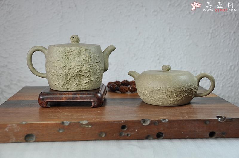 紫砂壶图片：云山·梦泽对壶 - 美壶网