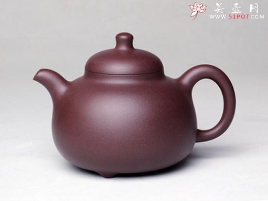 紫砂壶图片:三足乳鼎 - 美壶网